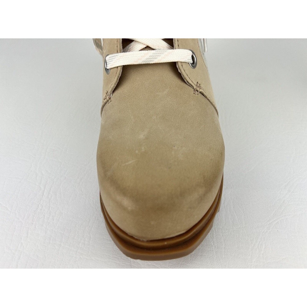 Sorel Women Boots Joan of Arctic Lexie III Wedge Natural Tan Size 9.5 - Picture 12 of 16